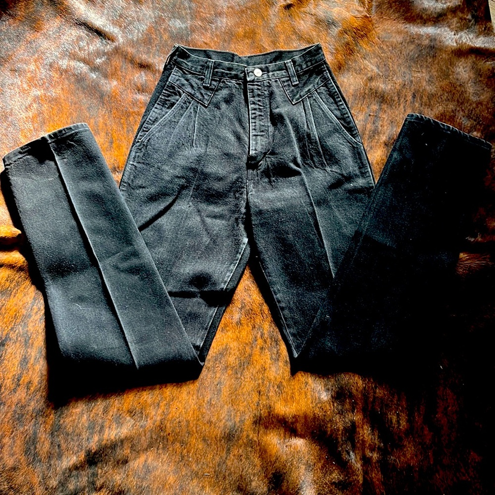 Rare Black Vintage Wranglers